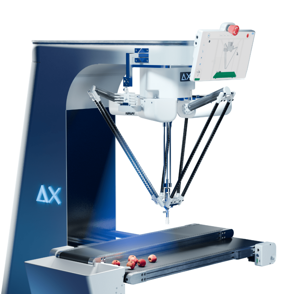 delta robot transparent